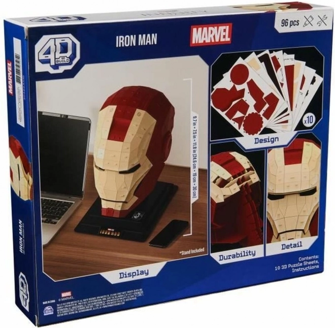 4D Puzzle Marvel Helma Iron Man