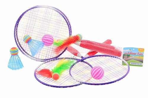 Set na badminton a líný tenis