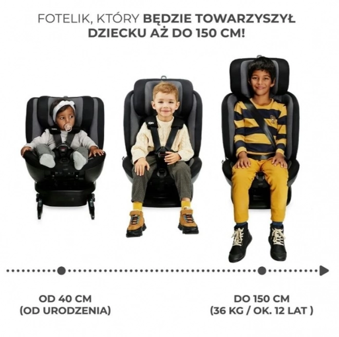 Fotelik XPEDITION 2 i-Size 40-150 cm Šedý