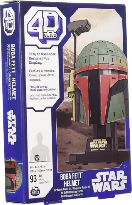 4D puzzle Star Wars helma Boba Fett