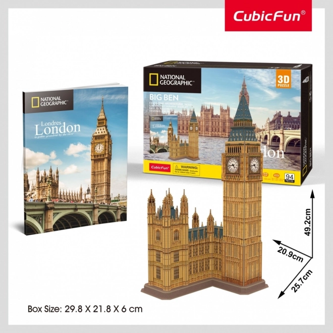 3D Puzzle National Geographic: Big Ben