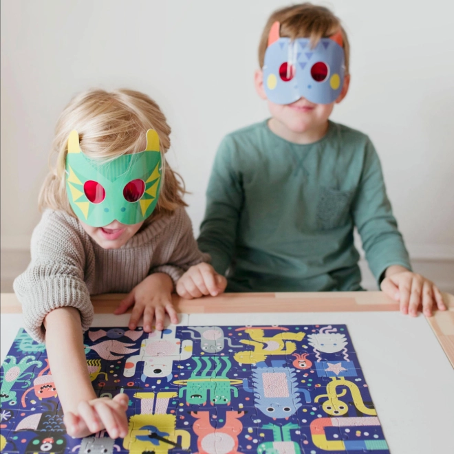 Interaktívna zábava s 3D maskami
