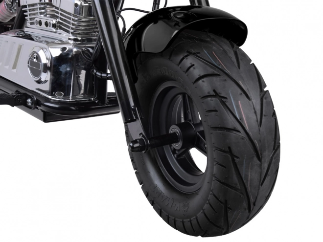 Elektrický motocykel Chopper pre deti – Čierna