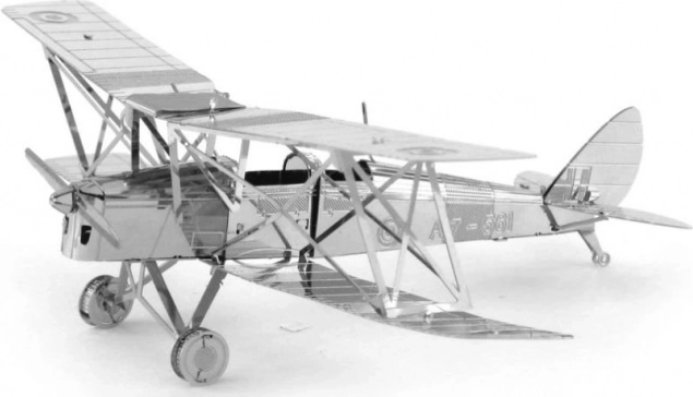 METAL EARTH 3D puzzle Lietadlo de Havilland Tiger Moth