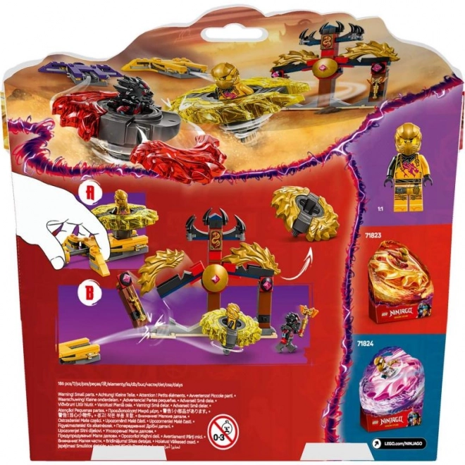 Lego Ninjago smocze Spinjitzu bitevný set