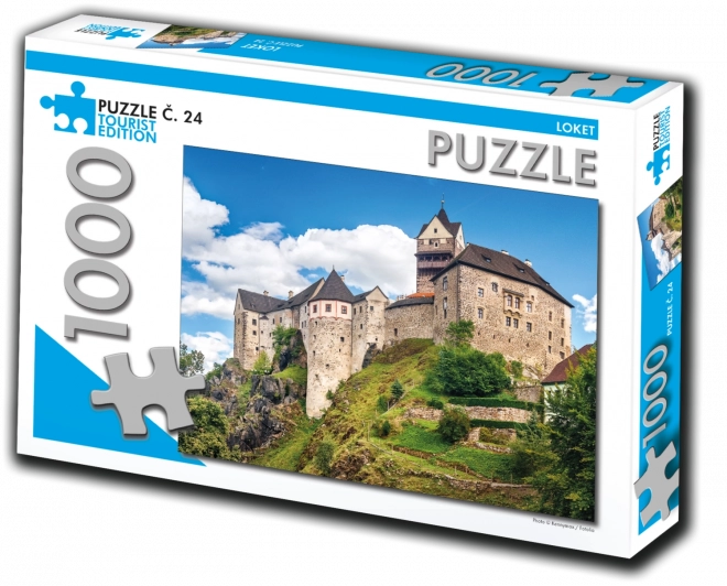 Turistické puzzle Loket 1000 dielikov