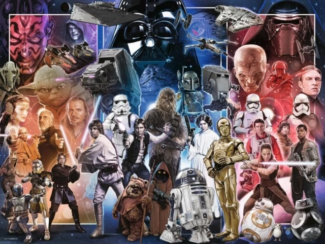 Puzzle Star Wars 1500 dielikov