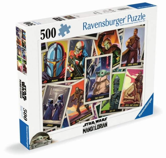 Puzzle Star Wars: The Mandalorian - Baby Yoda 500 dielikov