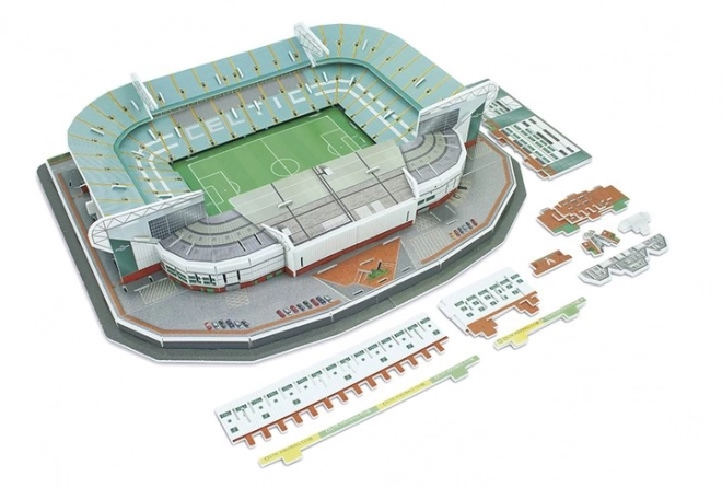 3D puzzle futbalový štadión Celtic Park - Celtic FC