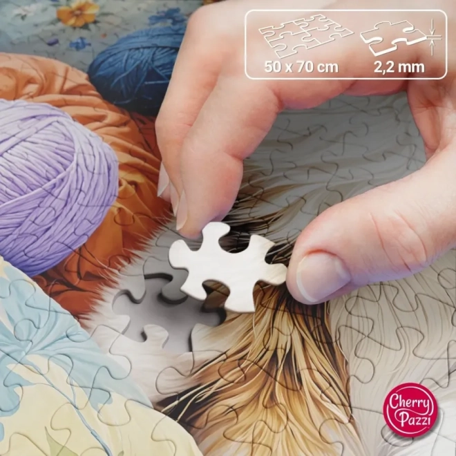 Cherry Pazzi puzzle Mačka v priadzi