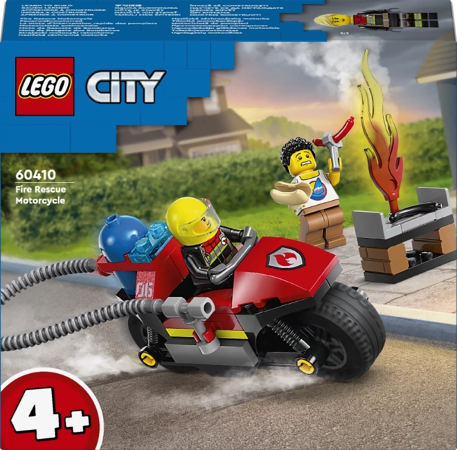 LEGO City Hasičská záchranná motorka