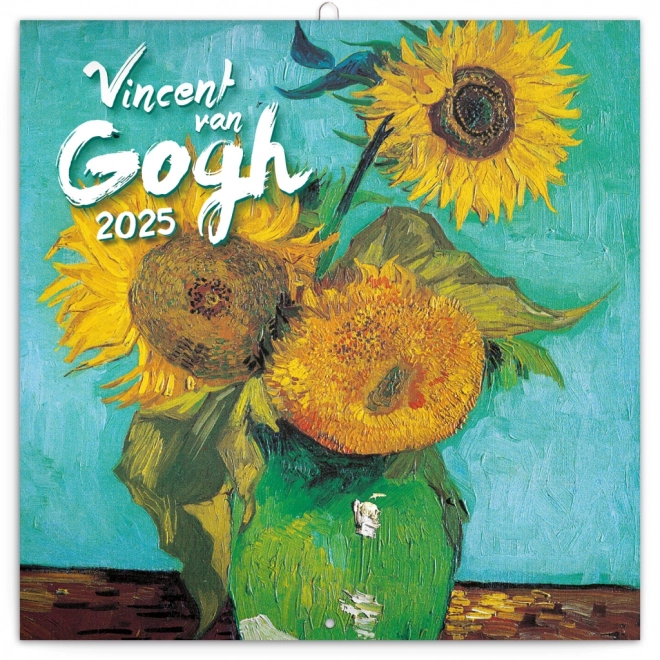 Poznámkový kalendár Vincent van Gogh 2025