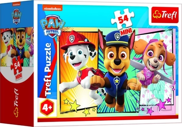 Minipuzzle Paw Patrol 54 dielikov