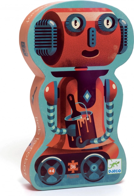 Puzzle Robot 36 dielikov DJECO