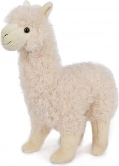 Plyšová Lama biela 30cm