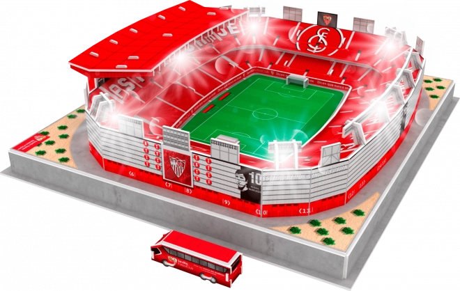 Svietiaci 3D Puzzle Stadion Ramón Sánchez-Pizjuán - FC Sevilla