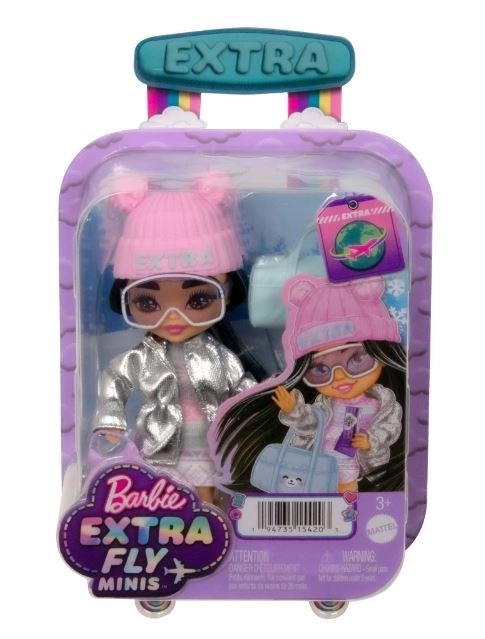 Barbie Extra Fly Minis zimná cestovateľka