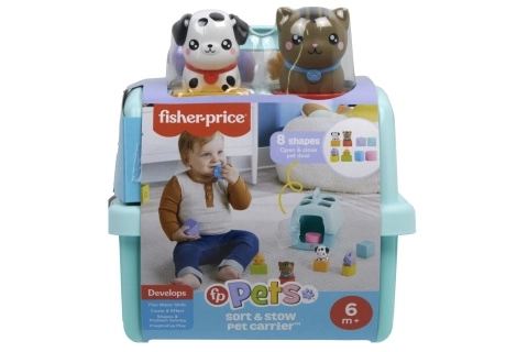 Fisher-Price vkladačka so zvieratkami