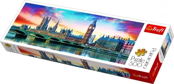 Panoramatické puzzle Big Ben a Westminsterský palác, Londýn