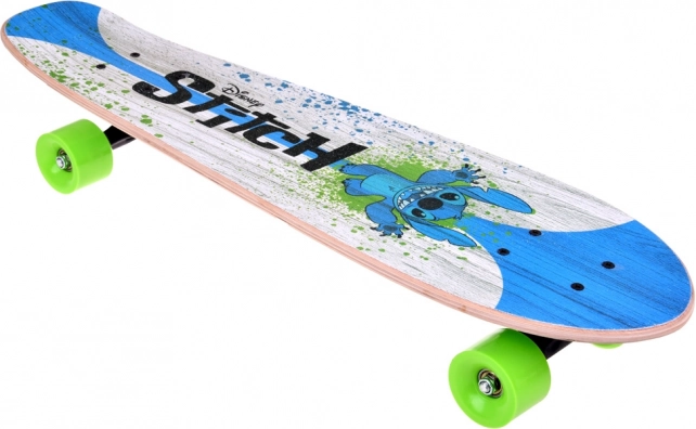 Drevený skateboard Disney Stitch pre deti do 50 kg