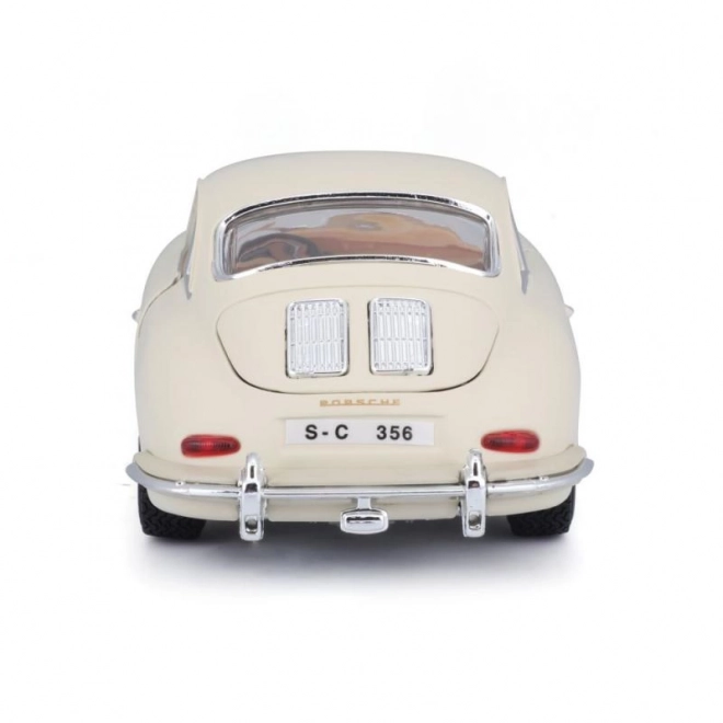 Kovový model Porsche 356B Coupe (1961) Ivory v mierke 1:24