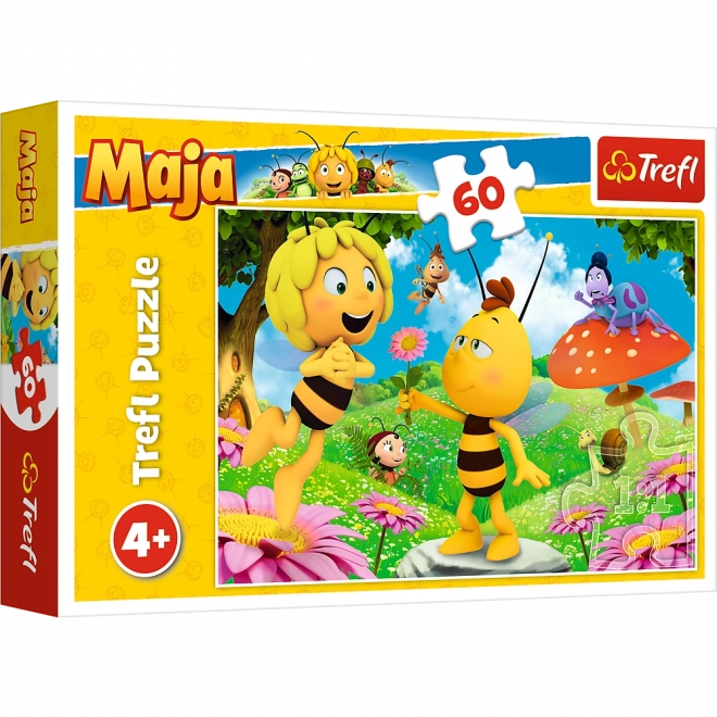 Puzzle Včielka Maja 60 dielikov