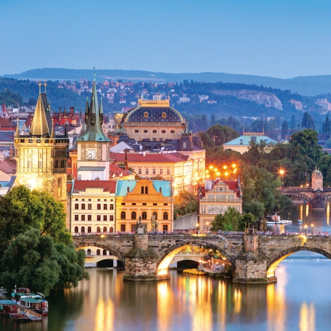 Poznámkový kalendár Praha 2026