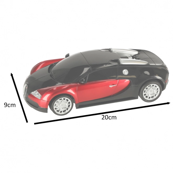 RC auto Bugatti Veyron 1:24 – Červené