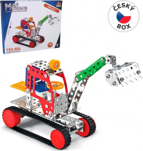 Detská stavebnica Nakladač Malý mechanik