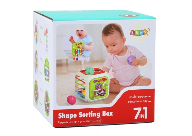 Vzdelávacia kocka pre bábätká 7v1