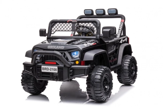 Detské auto Jeep Geoland 24V 4x4 čierne