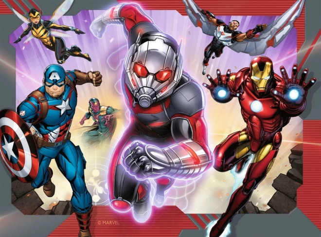 Puzzle Avengers: Najmocnejší hrdinovia Zeme 4v1