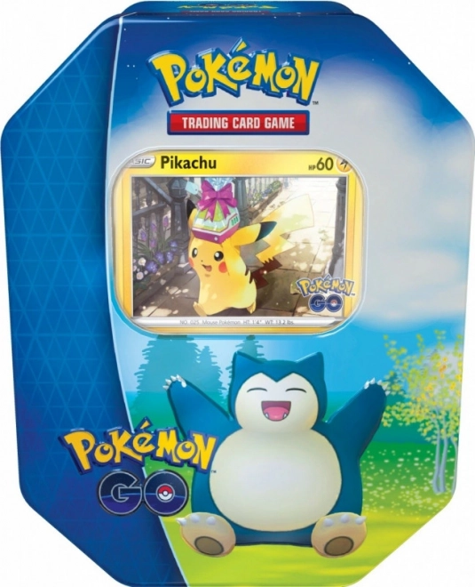 Karty Snorlax v plechovej krabičke Pokémon Go