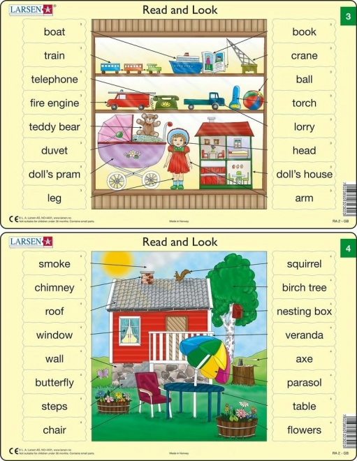 Puzzle angličtina - slovíčka
