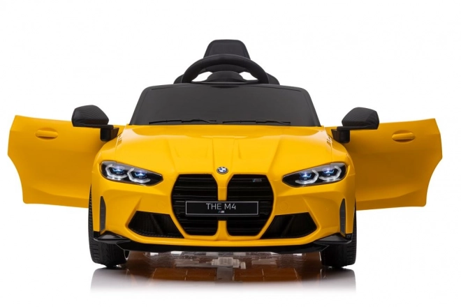 Auto na akumulátor BMW M4 žlté
