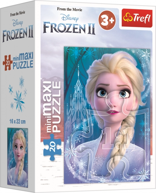 Trefl Puzzle Ľadové kráľovstvo 2: Elsa 20 dielikov