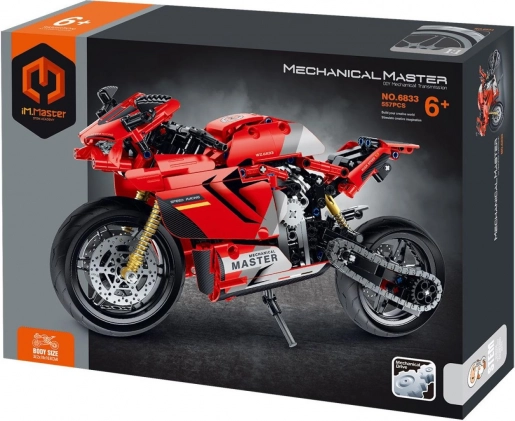 stavebnica iM.Master motorka, 557 dielov, plast