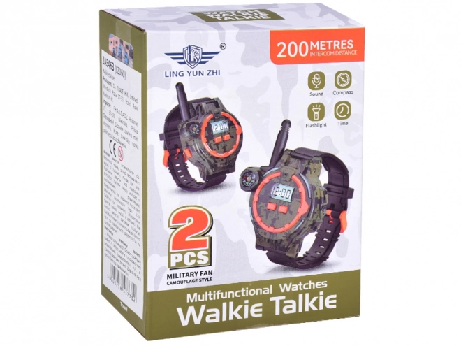 Walkie Talkie hodinky pre deti s kompasom