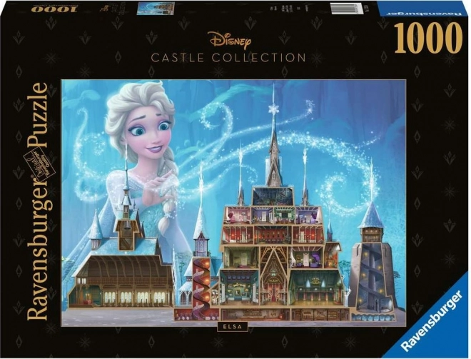 Puzzle Disney Castle Collection: Elsa 1000 dielikov