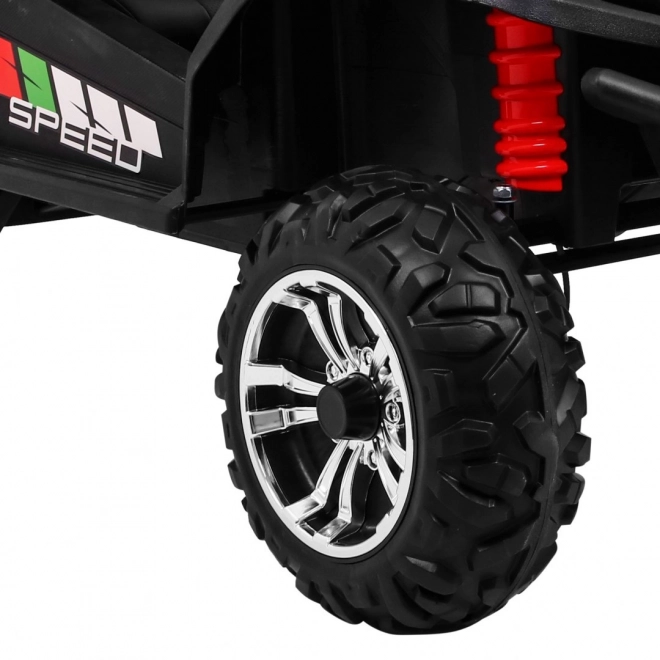 Detské elektrické auto 4x4 s čalúnením, MP3 a svetelnými efektmi