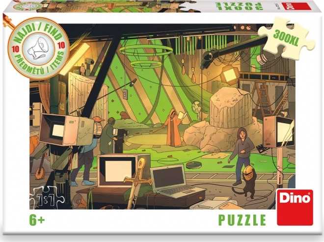 Detské puzzle: Nájdite 10 predmetov - Film XL 300 dielikov