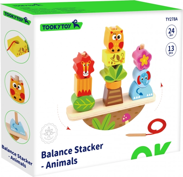 Tooky Toy Balancujúce zvieratká