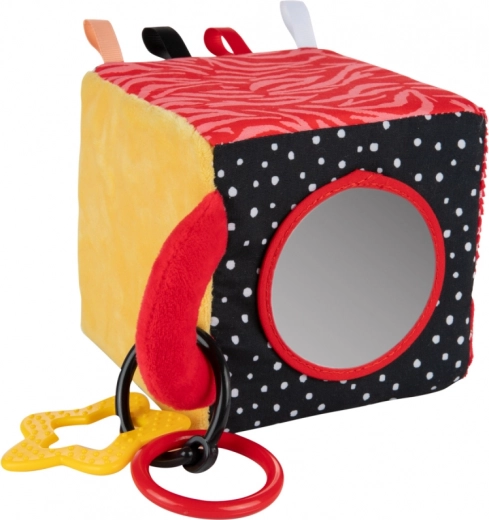 Multisenzorická zábava: šušťanie, zrkadielko a hrkálka