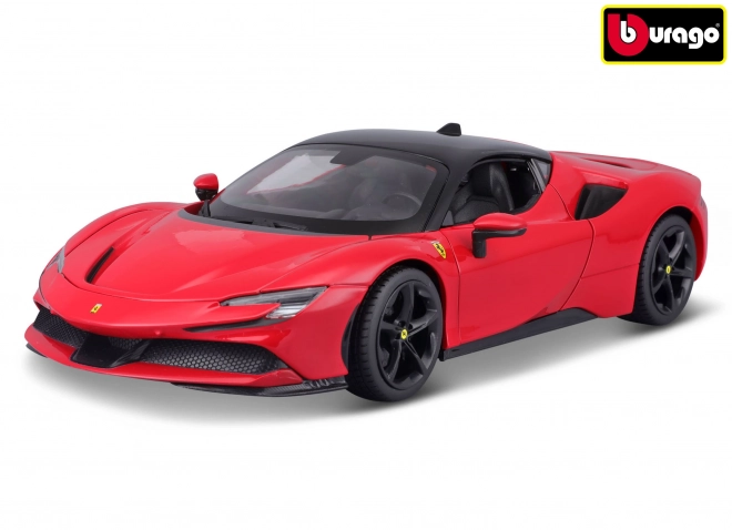 Ferrari SF90 Stradale červené kovové autíčko