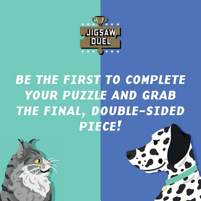 Puzzle Ridley's Games domáce zvieratá pre dvoch hráčov