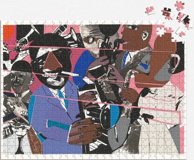 Obojstranné puzzle Romare Bearden x DreamYard