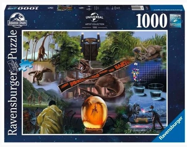 Ravensburger puzzle Jurský park 1000 dielikov