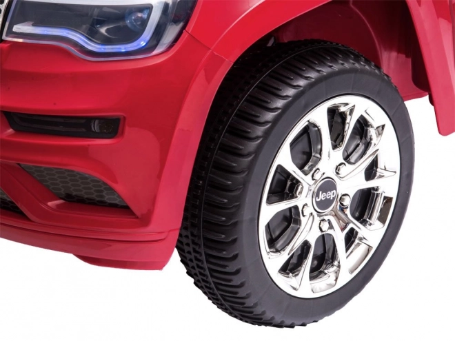 Auto na akumulátor Jeep Grand Cherokee – Lakovaná červená
