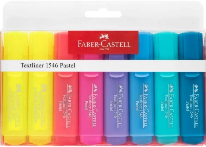 Sada zvýrazňovačov Faber-Castell Textliner 8 ks