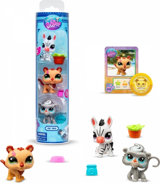 Figúrky Littlest Pet Shop Tuba 3-pak